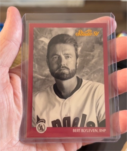 1991 Leaf Studio #23 Bert Blyleven — front
