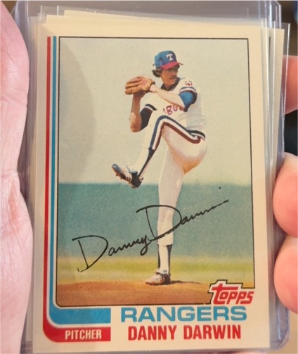 1982 Topps #298 Danny Darwin — front