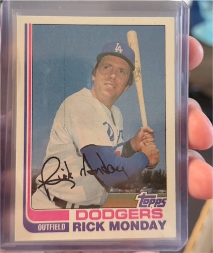 1982 Topps #577 Rick Monday — front