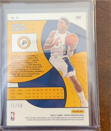 2020-21 Panini Revolution #63 Victor Oladipo — front