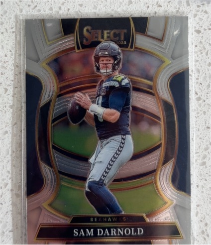 2025 Panini Select #13 Sam Darnold Concourse Seattle Seahawks — front