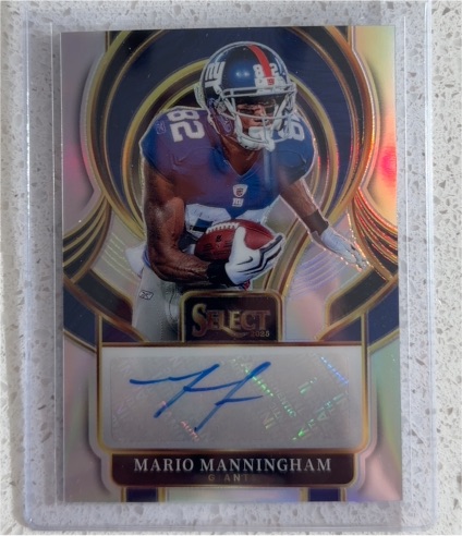 2025 Panini Select #SIP-MMM Mario Manningham — front