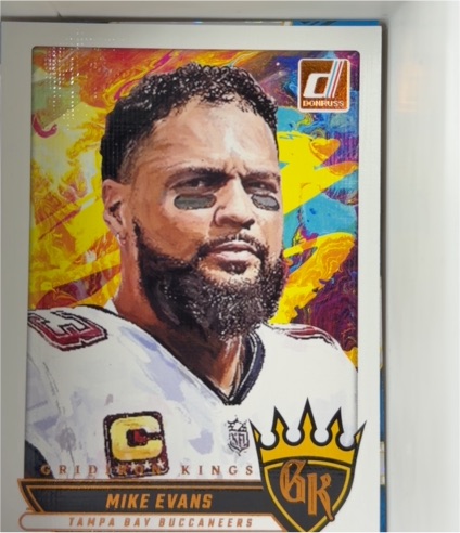 2025 Donruss Gridiron Kings #GK-MES Mike Evans — front