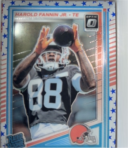 2025 Panini Donruss Optic #284 Harold Fannin Jr. — front