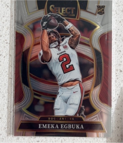2025 Panini Select #37 Emeka Egbuka — front