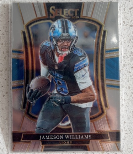 2025 Panini Select #171 Jameson Williams — front