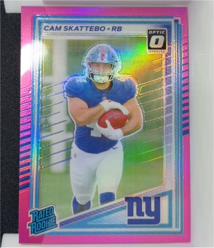2025 Donruss Optic #302 Cam Skattebo — front