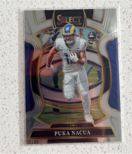 2025 Panini Select #21 Puka Nacua — front