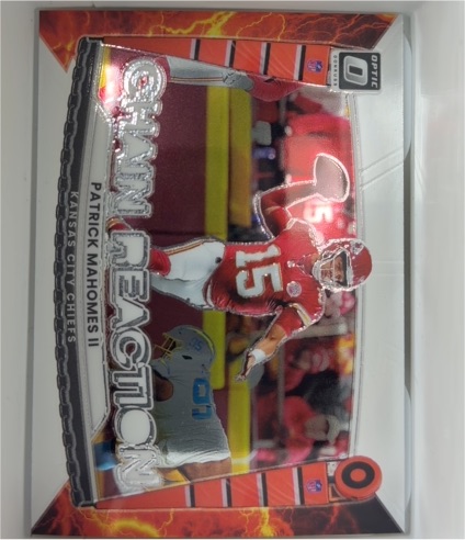 2025 Panini Donruss Optic #4 Patrick Mahomes II Chain Reaction — front