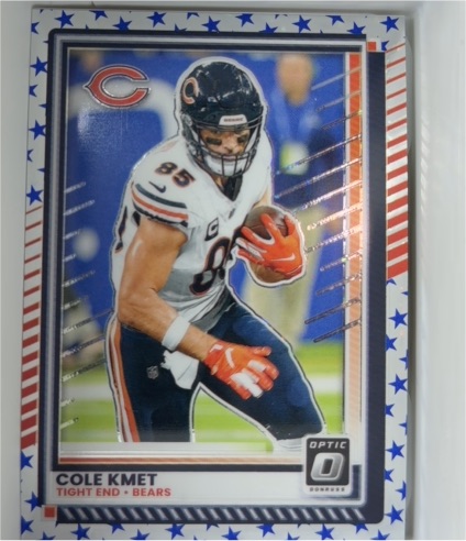 2025 Panini Donruss Optic #71 Cole Kmet — front