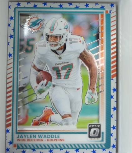 2023 Panini Donruss Optic #116 Jaylen Waddle — front