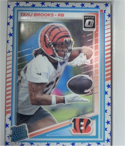 2025 Panini Donruss Optic #268 Tahj Brooks — front