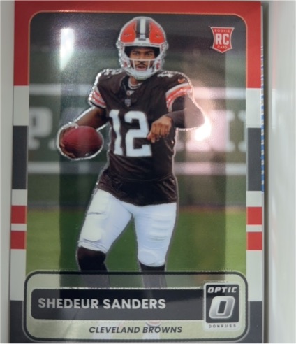 2025 Panini Donruss Optic 2015 Retro #3 Shedeur Sanders — front