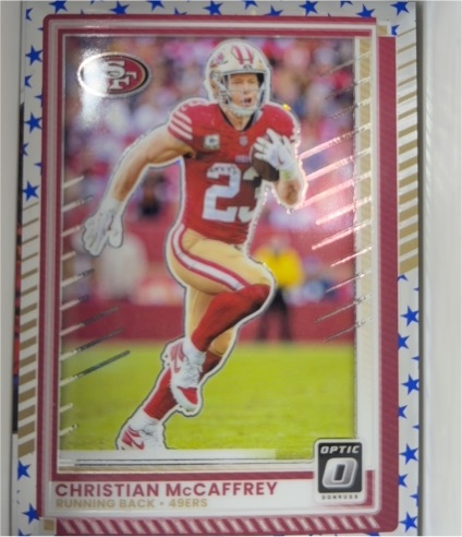 2024 Panini Donruss Optic #171 Christian McCaffrey — front
