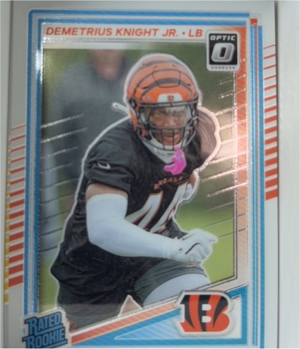 2025 Panini Donruss Optic #296 Demetrius Knight Jr. — front