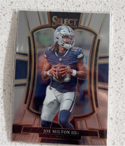 2025 Panini Select #196 Joe Milton III — front
