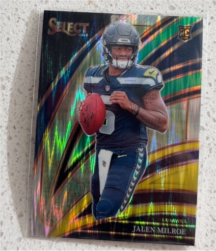 2025 Panini Select Club Level #214 Jalen Milroe — front