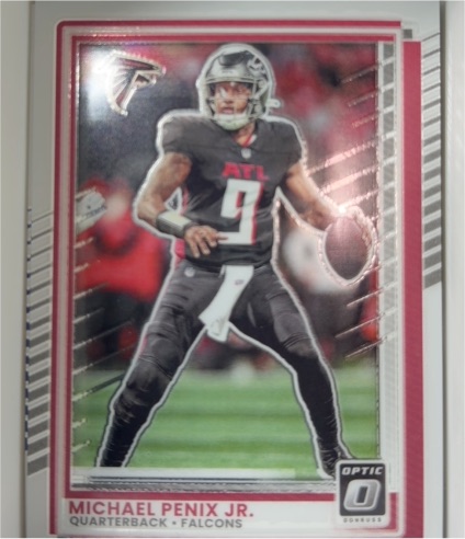 2025 Panini Donruss Optic #134 Michael Penix Jr. — front