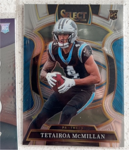 2025 Panini Select #44 Tetairoa McMillan — front