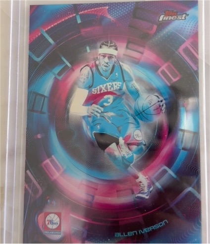 2025-26 Topps Finest #P-17 Allen Iverson Pulse — front