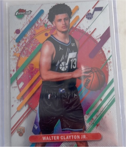 2025-26 Topps Finest #18 Walter Clayton Jr. — front