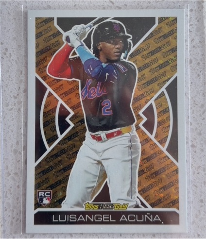 2025 Topps Update #BG-23 Luisangel Acuña — front