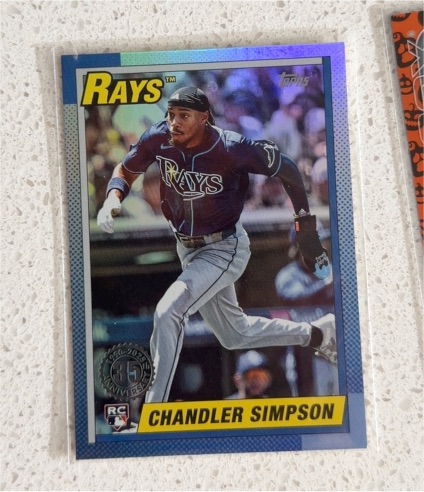 2025 Topps Update #U90-6 Chandler Simpson — front