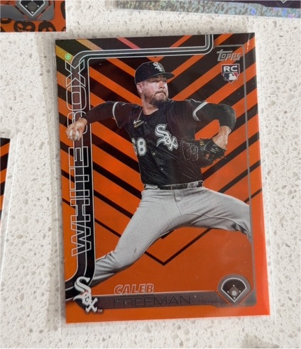 2025 Topps Update #US253 Caleb Freeman — front