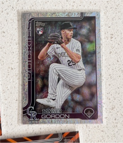 2025 Topps Update Series #US8 Tanner Gordon — front