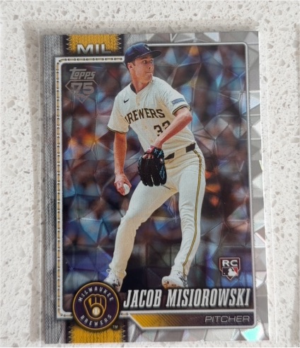2026 Topps Series 1 #10 Jacob Misiorowski — front