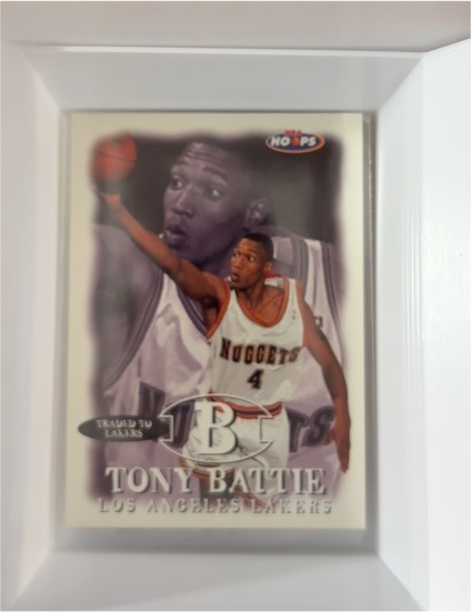 1998-99 NBA Hoops #119 Tony Battie — front
