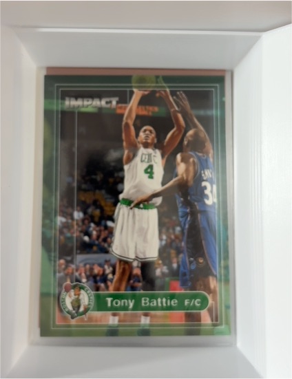 1999-00 SkyBox Impact #109 Tony Battie — front
