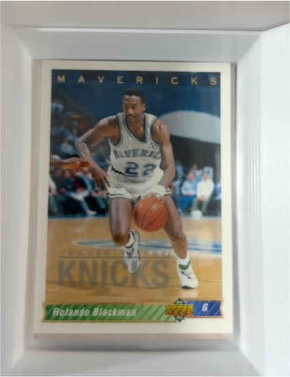 1992-93 Upper Deck #89 Rolando Blackman — front
