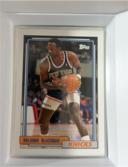 1992-93 Topps #355 Rolando Blackman — front