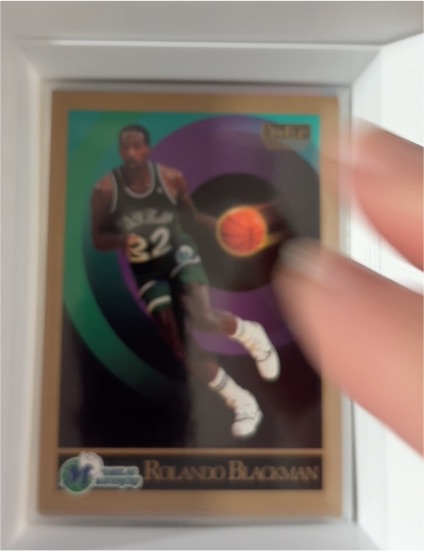 1990-91 SkyBox #60 Rolando Blackman — front