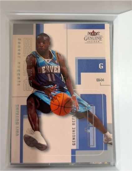 2003-04 Fleer Genuine Insider #8 Earl Boykins — front