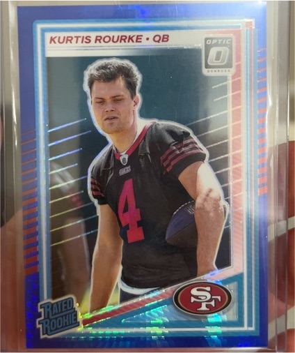 2025 Donruss Optic #243 Kurtis Rourke — front