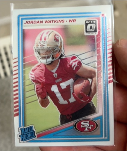 2025 Panini Donruss Optic #289 Jordan Watkins — front