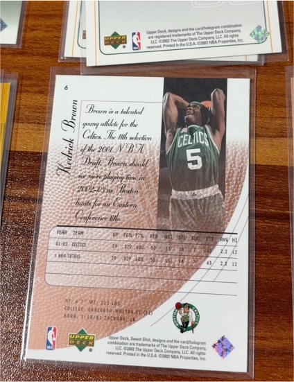 2001 Upper Deck #6 Kedrick Brown — front