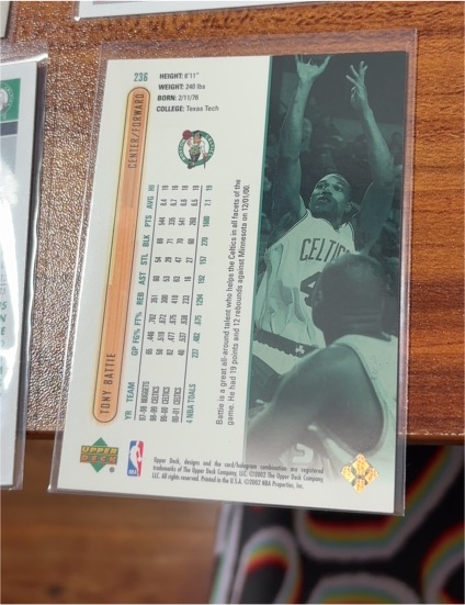 1992 Upper Deck #236 Tommy Battle — front