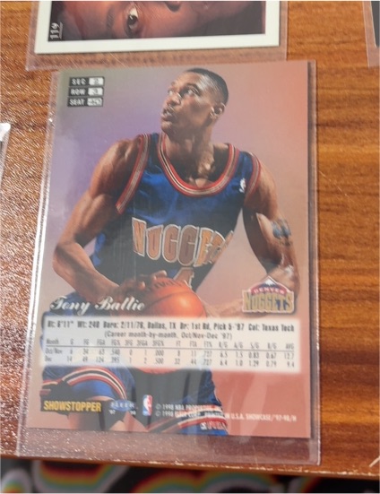 1996-97 Topps Stadium Club #240 Tony Battie — front