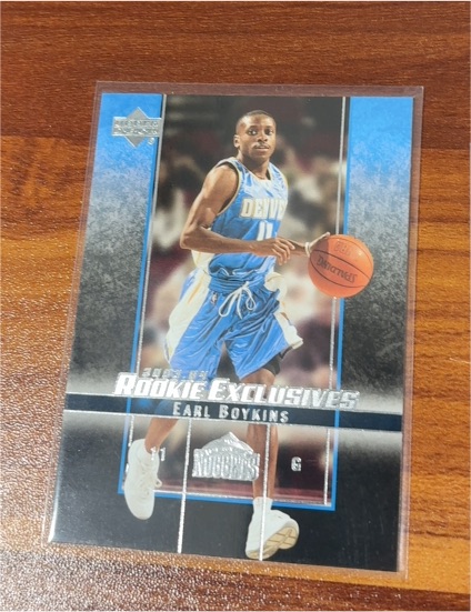2003-04 Upper Deck Rookie Exclusives #47 Earl Boykins — front