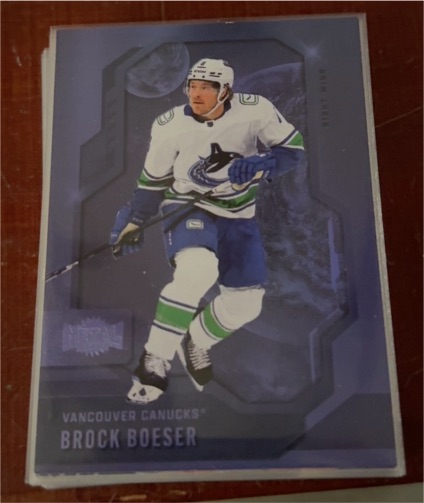 2024-25 Upper Deck Metal Universe #73 Brock Boeser — front