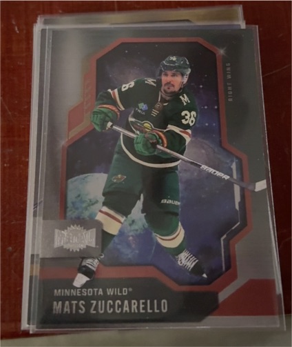 2024-25 Skybox Metal Universe #29 Mats Zuccarello — front