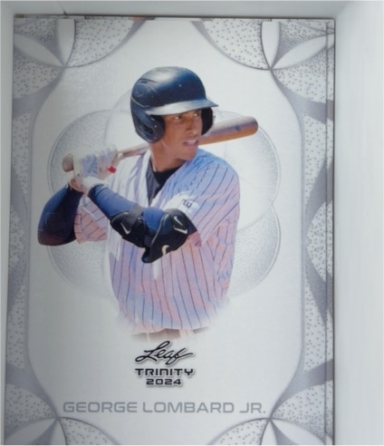 2024 Leaf Trinity #36 George Lombard Jr. — front