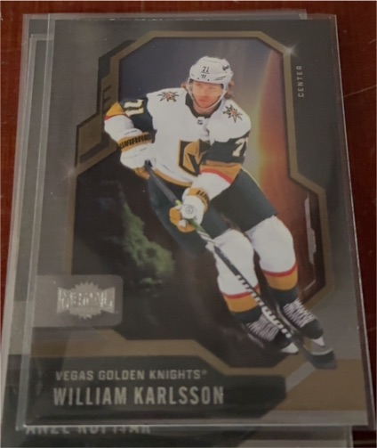 2024-25 Skybox Metal Universe #27 William Karlsson — front