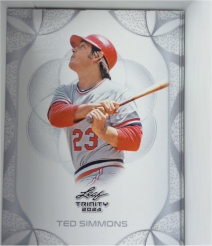 2024 Leaf Trinity #48 Ted Simmons — front