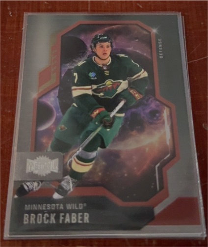 2024-25 Skybox Metal Universe #21 Brock Faber — front