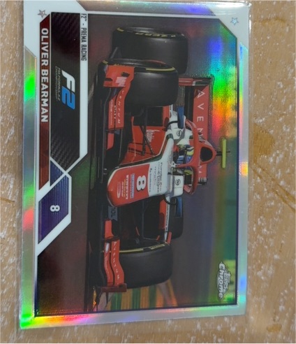 2023 Topps Chrome Formula 1 #123 Oliver Bearman — front
