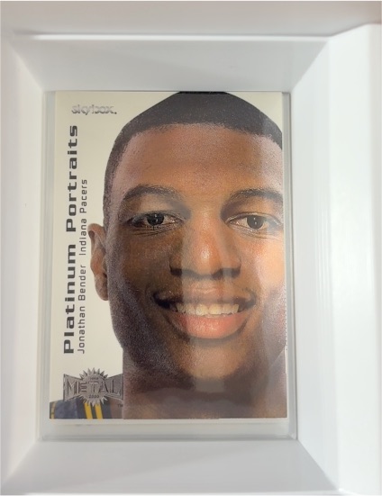 1999-00 Skybox Metal Platinum Portraits #15PP Jonathan Bender — front